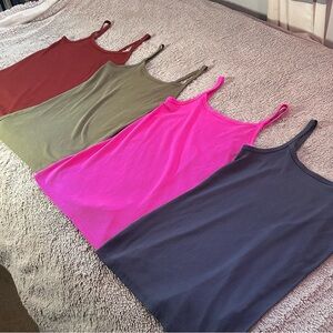 4pc Colorful Tank Top Set